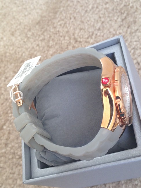 Michele Gold / Grey Jelly Tahitian Bean Petite Gold/Grey Watch Michele Gold / Grey Jelly Tahitian Bean Petite Gold/Grey Watch