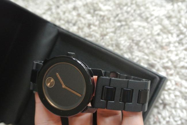 Movado Black Bold 42mm Dial Polyurethane Watch Movado Black Bold 42mm Dial Polyurethane Watch