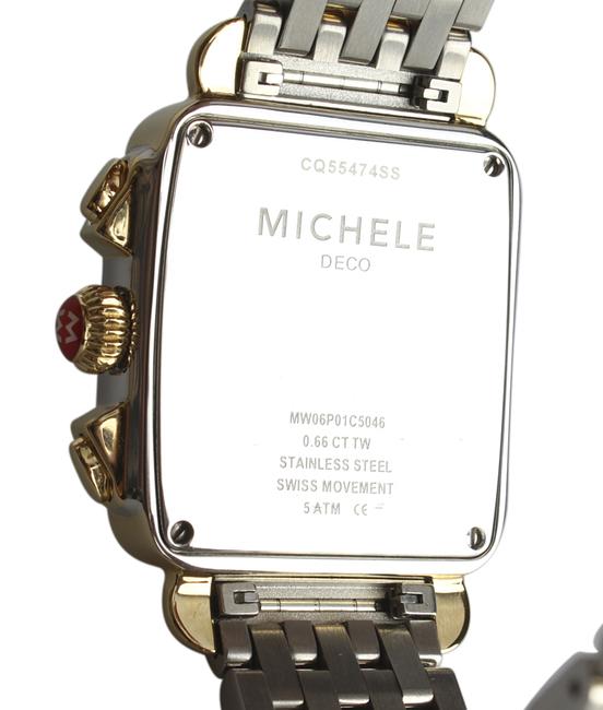 Michele Silver Deco Day Quartz Chronograph (112625) Watch Michele Silver Deco Day Quartz Chronograph (112625) Watch