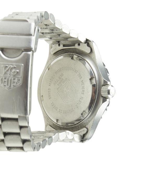TAG Heuer Silver 973.015 Professional Stainless Steel Quartz (174448) Watch TAG Heuer Silver 973.015 Professional Stainless Steel Quartz (174448) Watch