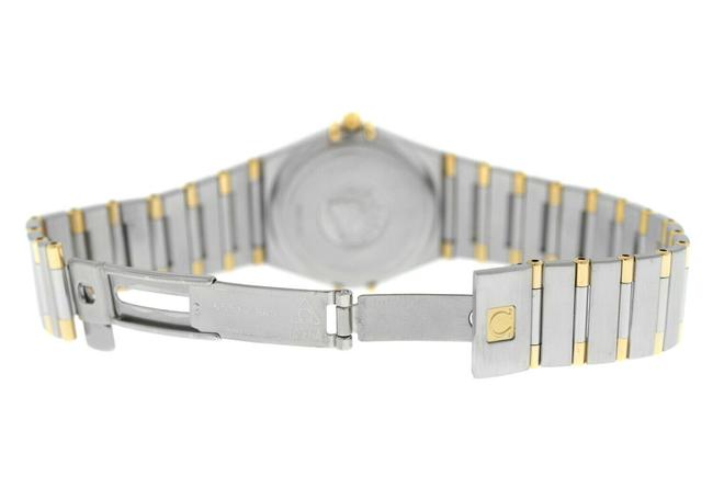 Omega Gold/Silver Constellation 796.1201 Half Bar 18k Yellow 27mm Quartz Watch Omega Gold/Silver Constellation 796.1201 Half Bar 18k Yellow 27mm Quartz Watch