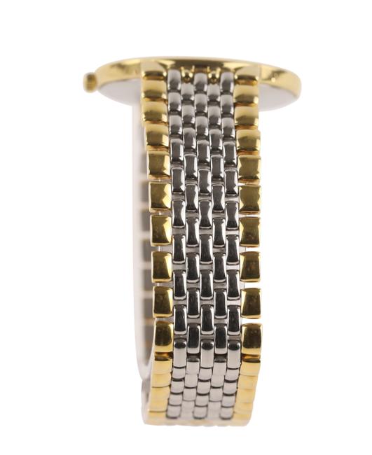 Omega Gold Silver Two Tone Deville Quartz Watch Omega Gold Silver Two Tone Deville Quartz Watch