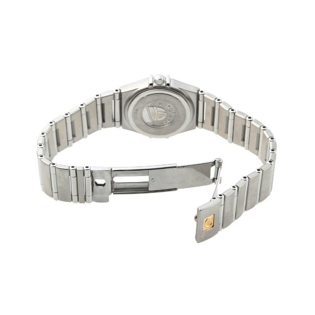 Omega Blue/White Stainless Steel Constellation 1562.84 Quartz Womens Wristwatch 23 Mm Watch Omega Blue/White Stainless Steel Constellation 1562.84 Quartz Womens Wristwatch 23 Mm Watch