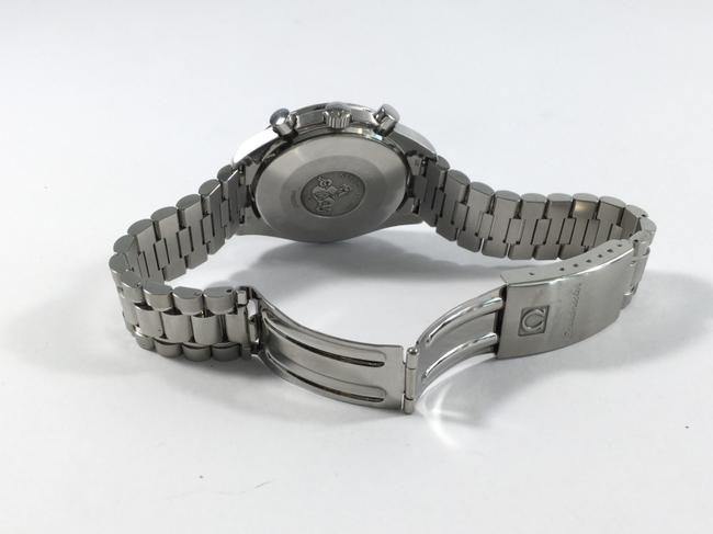 Omega Silver Speedmaster Mens Watch Omega Silver Speedmaster Mens Watch