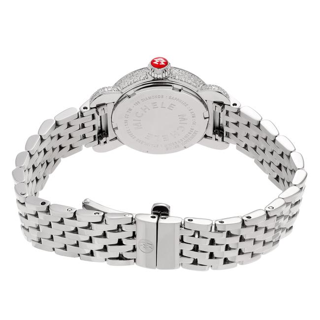 Michele Silver Csx Petite Stainless Mother Of Pearl Diamond Mww03a000230 Watch Michele Silver Csx Petite Stainless Mother Of Pearl Diamond Mww03a000230 Watch