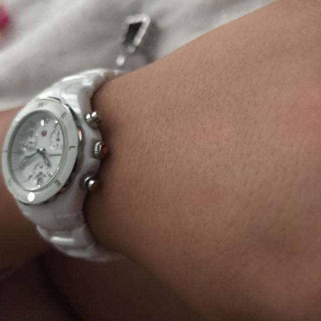 Michele White Jelly Tahitian Bean Watch Michele White Jelly Tahitian Bean Watch