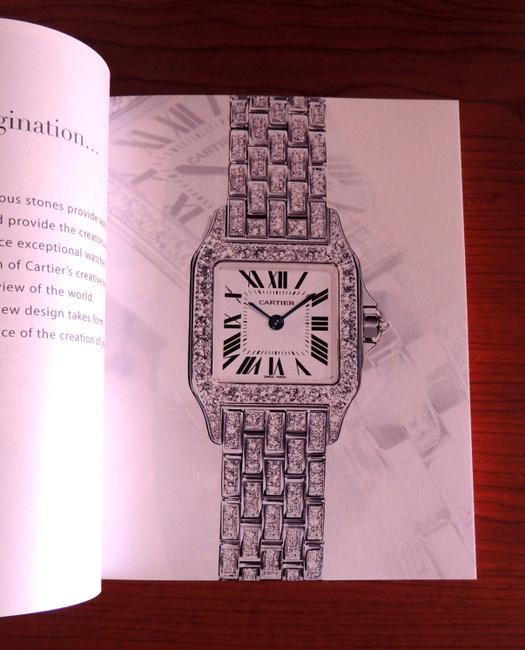 Cartier White Panthere 3 Row 18k Yellow Gold and Ss Diamonds Bezel Watch Cartier White Panthere 3 Row 18k Yellow Gold and Ss Diamonds Bezel Watch