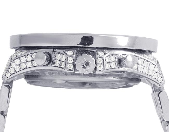 Breitling Stainless Steel Black Custom Mens Bentley 6.75 A4436412 48mm Dial Diamond 14.0ct Watch Breitling Stainless Steel Black Custom Mens Bentley 6.75 A4436412 48mm Dial Diamond 14.0ct Watch
