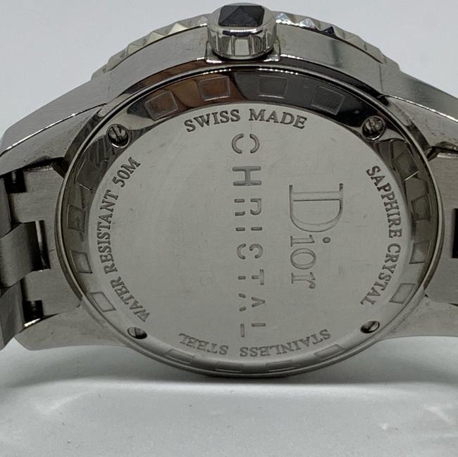 Dior Black Christal Steel and Diamonds Cd11315 Watch Dior Black Christal Steel and Diamonds Cd11315 Watch