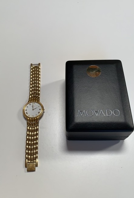 Movado Gold Unisex Watch Movado Gold Unisex Watch