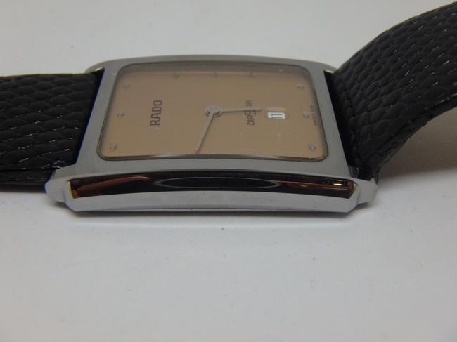 Rado Tungsten/Steel and Salmon " Diastar " Quartz Uni-sex Watch Rado Tungsten/Steel and Salmon " Diastar " Quartz Uni-sex Watch