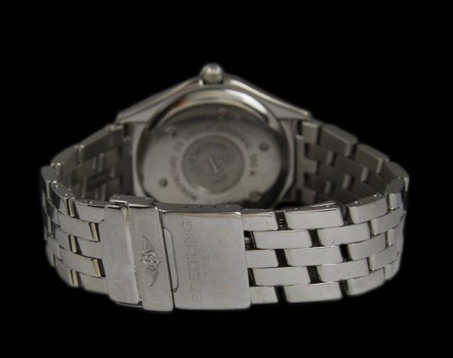 Breitling Yellow Gold Stainless Steel Antares World Watch Breitling Yellow Gold Stainless Steel Antares World Watch