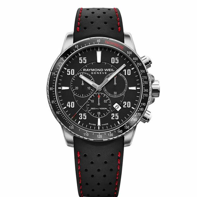 Raymond Weil Black/Silver Tango 8570 Sr1 05207 Mens Watch Raymond Weil Black/Silver Tango 8570 Sr1 05207 Mens Watch