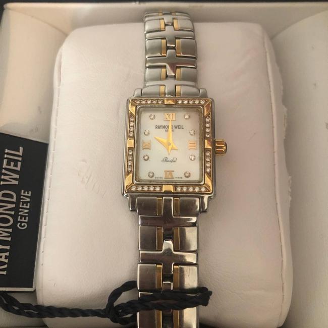 Raymond Weil Gold/Silver Parsifal Pearl Diamond 18k/Ss Ladys 9630 Watch Raymond Weil Gold/Silver Parsifal Pearl Diamond 18k/Ss Ladys 9630 Watch