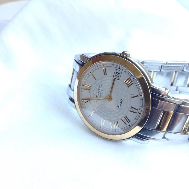 Raymond Weil Silver/Gold Geneve Saxo Price Reduced Watch Raymond Weil Silver/Gold Geneve Saxo Price Reduced Watch