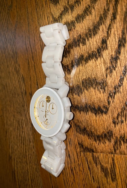 Movado White/Gold Quartz Movement Dial Ladies Watch Movado White/Gold Quartz Movement Dial Ladies Watch