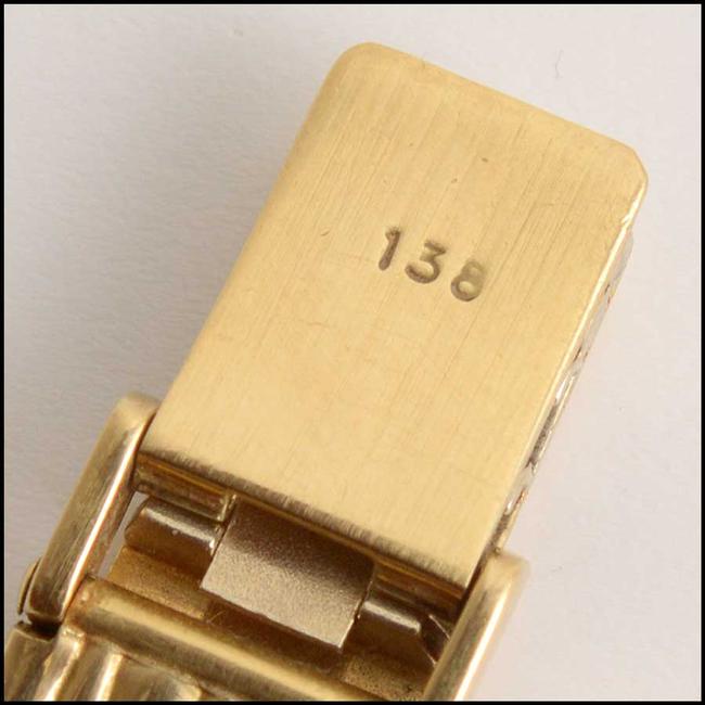 Baume & Mercier Gold Rdc11399- 18k Link Wristwatch Watch Baume & Mercier Gold Rdc11399- 18k Link Wristwatch Watch