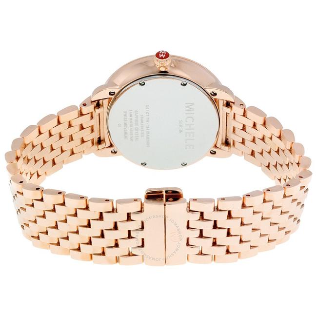 Michele Rose Gold Serein Mid City Lights Mother Of Pearl Diamond Mww21b000113 Watch Michele Rose Gold Serein Mid City Lights Mother Of Pearl Diamond Mww21b000113 Watch