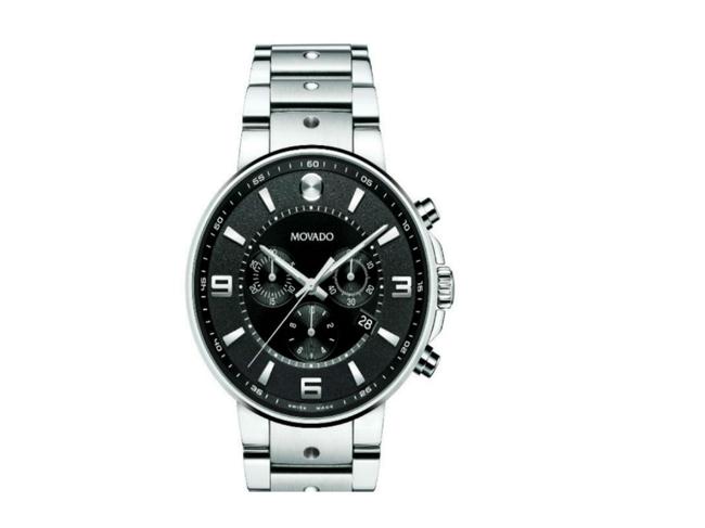 Movado Stainless Steel Mens Swiss Chronograph S.e. Pilot Watch Movado Stainless Steel Mens Swiss Chronograph S.e. Pilot Watch