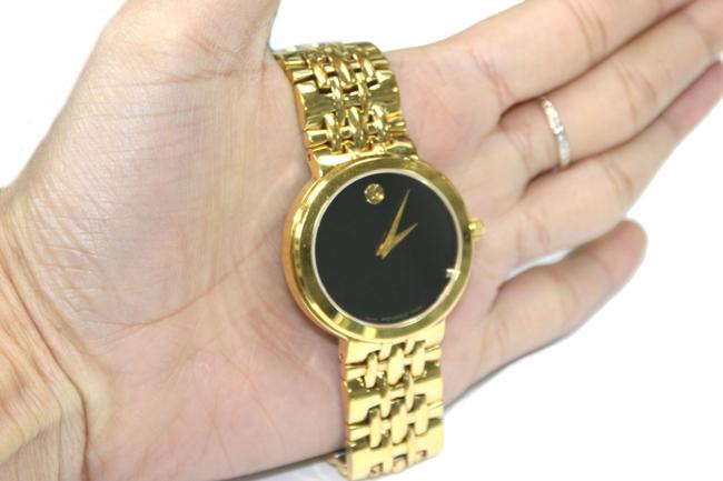 Movado Yellow Classic Black Dial Mens Watch Movado Yellow Classic Black Dial Mens Watch