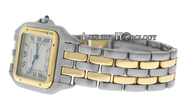 Cartier Mint Ladies Midsize 26mm Panthere Two Row 18k Gold Date Quartz Watch Cartier Mint Ladies Midsize 26mm Panthere Two Row 18k Gold Date Quartz Watch