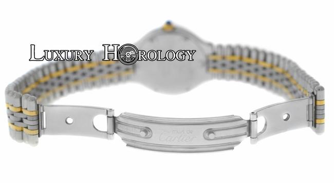 Cartier Ladies Must De 21 1340 Bullet Bracelet 18k Yellow Gold 28mm Watch Cartier Ladies Must De 21 1340 Bullet Bracelet 18k Yellow Gold 28mm Watch