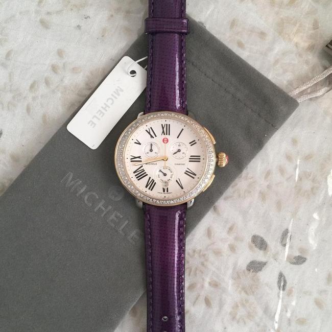 Michele Gold Silver Womens Serein Swiss 100 Diamonds Face Mw21a01c5966 Watch Michele Gold Silver Womens Serein Swiss 100 Diamonds Face Mw21a01c5966 Watch