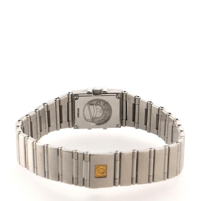 Omega White Constellation Carre Quartz Stainless Steel with Mother Of Pearl Watch Omega White Constellation Carre Quartz Stainless Steel with Mother Of Pearl Watch