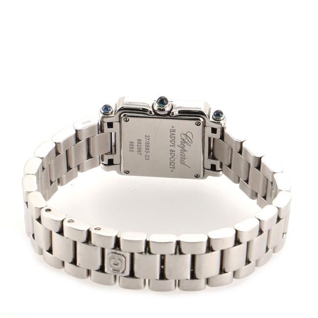 Chopard Gray Happy Sport Square Quartz Stainless Steel with Diamonds 27 Watch Chopard Gray Happy Sport Square Quartz Stainless Steel with Diamonds 27 Watch