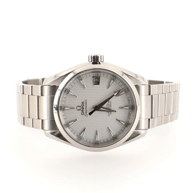 Omega Silver Seamaster Aqua Terra 150m Co-axial Chronometer Watch Omega Silver Seamaster Aqua Terra 150m Co-axial Chronometer Watch