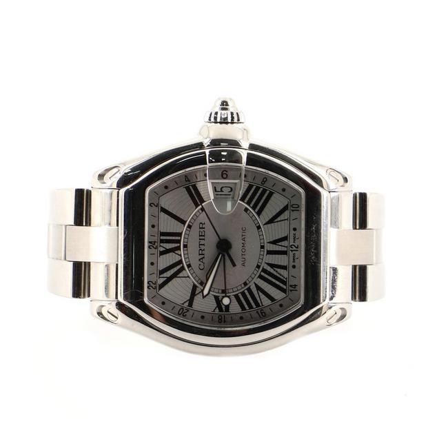 Cartier Silver Roadster Stainless Steel 39 Watch Cartier Silver Roadster Stainless Steel 39 Watch