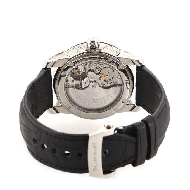 Blancpain Gray L-evolution Moonphase 8 Days Stainless Steel and Allig Watch Blancpain Gray L-evolution Moonphase 8 Days Stainless Steel and Allig Watch