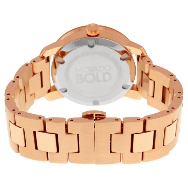Movado Rose Gold Stainless Bracelet Womens Quartz 3600342 Watch Movado Rose Gold Stainless Bracelet Womens Quartz 3600342 Watch