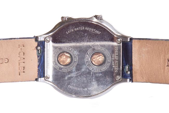 Philip Stein Blue Leather Signature Classic Watch Philip Stein Blue Leather Signature Classic Watch