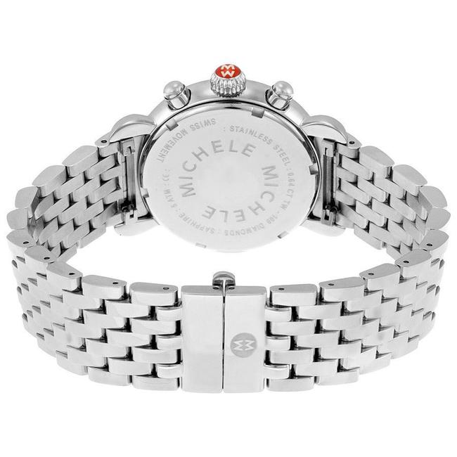 Michele Silver Csx Stainless Mother Of Pearl Diamond Mww03m000114 Watch Michele Silver Csx Stainless Mother Of Pearl Diamond Mww03m000114 Watch