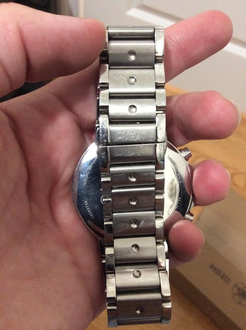 Movado Silver Se Pilot Black Dial Stainless Steel Chronograph Mens Watch Movado Silver Se Pilot Black Dial Stainless Steel Chronograph Mens Watch