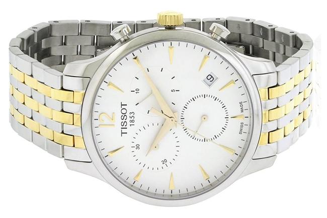Tissot Two Tone T-classic Stainless Tradition Mens T0636172203700 Watch Tissot Two Tone T-classic Stainless Tradition Mens T0636172203700 Watch