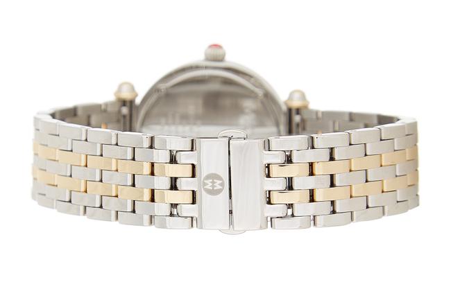 Michele Two Tone Caber 18k Gold Diamond Mww16a000066 Watch Michele Two Tone Caber 18k Gold Diamond Mww16a000066 Watch