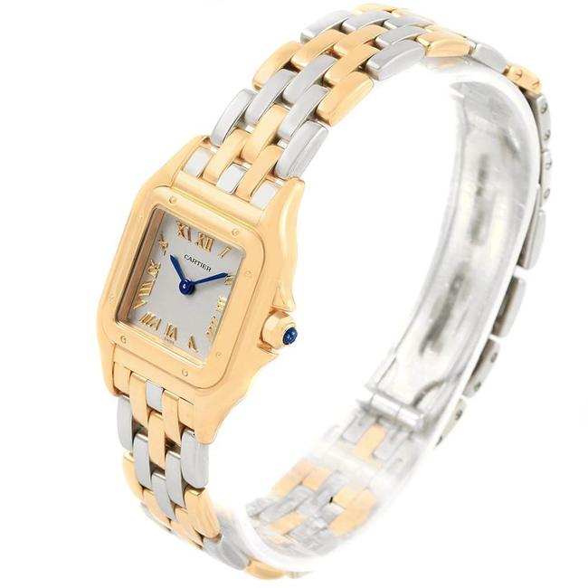 Cartier Grey Panthere Ladies Yellow Gold Steel Ladies 1070 Watch Cartier Grey Panthere Ladies Yellow Gold Steel Ladies 1070 Watch