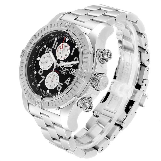 Breitling Black Aeromarine Super Avenger Dial Mens A13370 Watch Breitling Black Aeromarine Super Avenger Dial Mens A13370 Watch