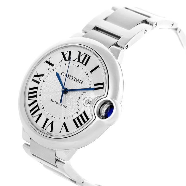 Cartier Silver Ballon Bleu Mens Stainless Steel W69012z4 Watch Cartier Silver Ballon Bleu Mens Stainless Steel W69012z4 Watch