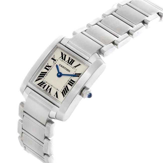 Cartier Silver Tank Francaise Small Steel Ladies W51008q3 Watch Cartier Silver Tank Francaise Small Steel Ladies W51008q3 Watch
