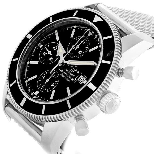 Breitling Black Box Superocean Heritage Chrono 46 Mens A13320 Papers Watch Breitling Black Box Superocean Heritage Chrono 46 Mens A13320 Papers Watch