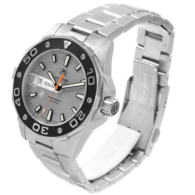 TAG Heuer Grey Aquaracer Dial Steel Mens Waj1111 Watch TAG Heuer Grey Aquaracer Dial Steel Mens Waj1111 Watch
