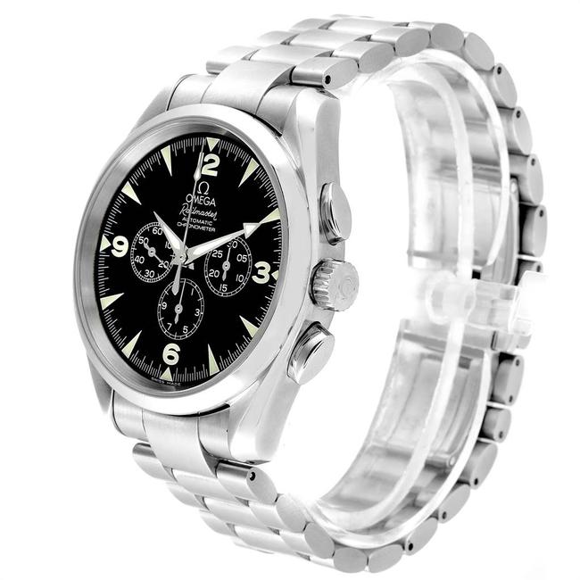 Omega Black Aqua Terra Railmaster Chronograph Mens 2512.52.00 Card Watch Omega Black Aqua Terra Railmaster Chronograph Mens 2512.52.00 Card Watch