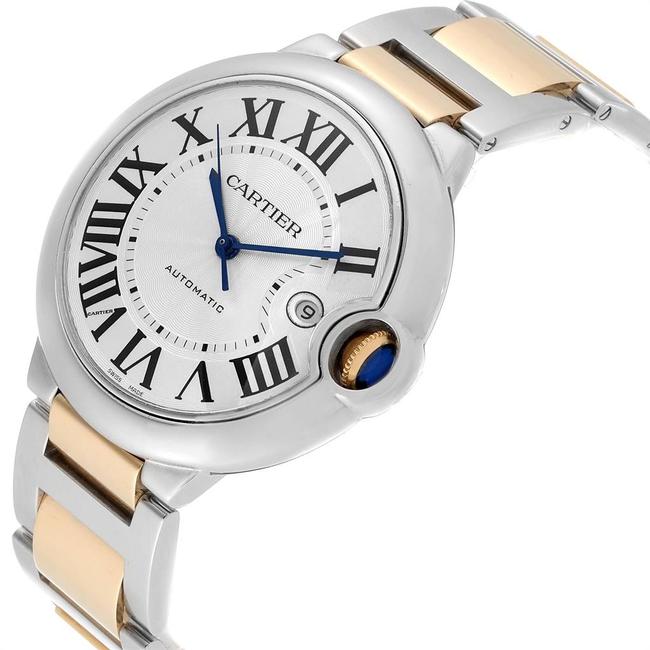 Cartier Silver Ballon Bleu Dial Steel Yellow Gold Mens W69009z3 Watch Cartier Silver Ballon Bleu Dial Steel Yellow Gold Mens W69009z3 Watch