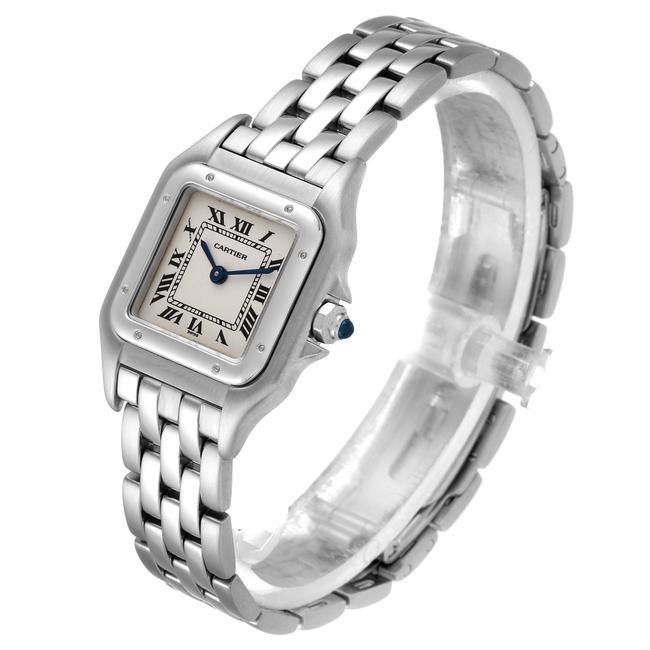 Cartier Silvered Panthere Ladies Small Stainless Steel W25033p5 Watch Cartier Silvered Panthere Ladies Small Stainless Steel W25033p5 Watch