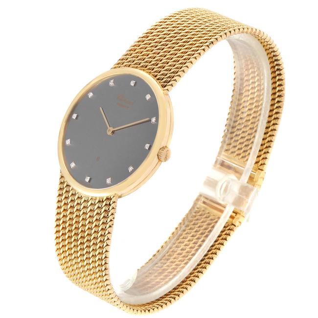 Chopard Grey Classique 18k Yellow Gold Quartz Mens 1091 Watch Chopard Grey Classique 18k Yellow Gold Quartz Mens 1091 Watch