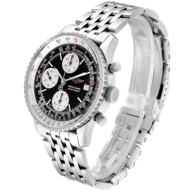 Breitling Black Navitimer Fighter Chronograph Steel Mens A13330 Watch Breitling Black Navitimer Fighter Chronograph Steel Mens A13330 Watch