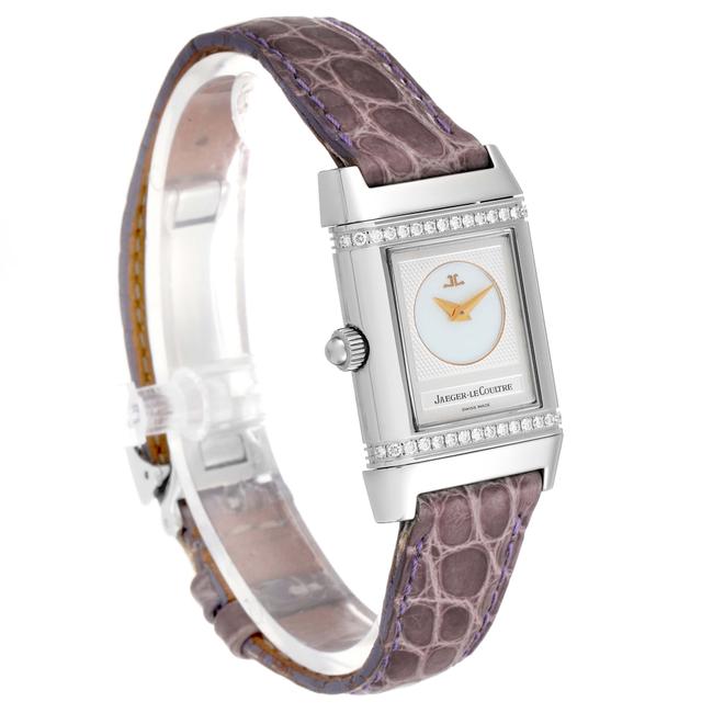 Jaeger-LeCoultre Silvered Reverso Duetto Ladies Steel Diamond 266.8.44 Watch Jaeger-LeCoultre Silvered Reverso Duetto Ladies Steel Diamond 266.8.44 Watch